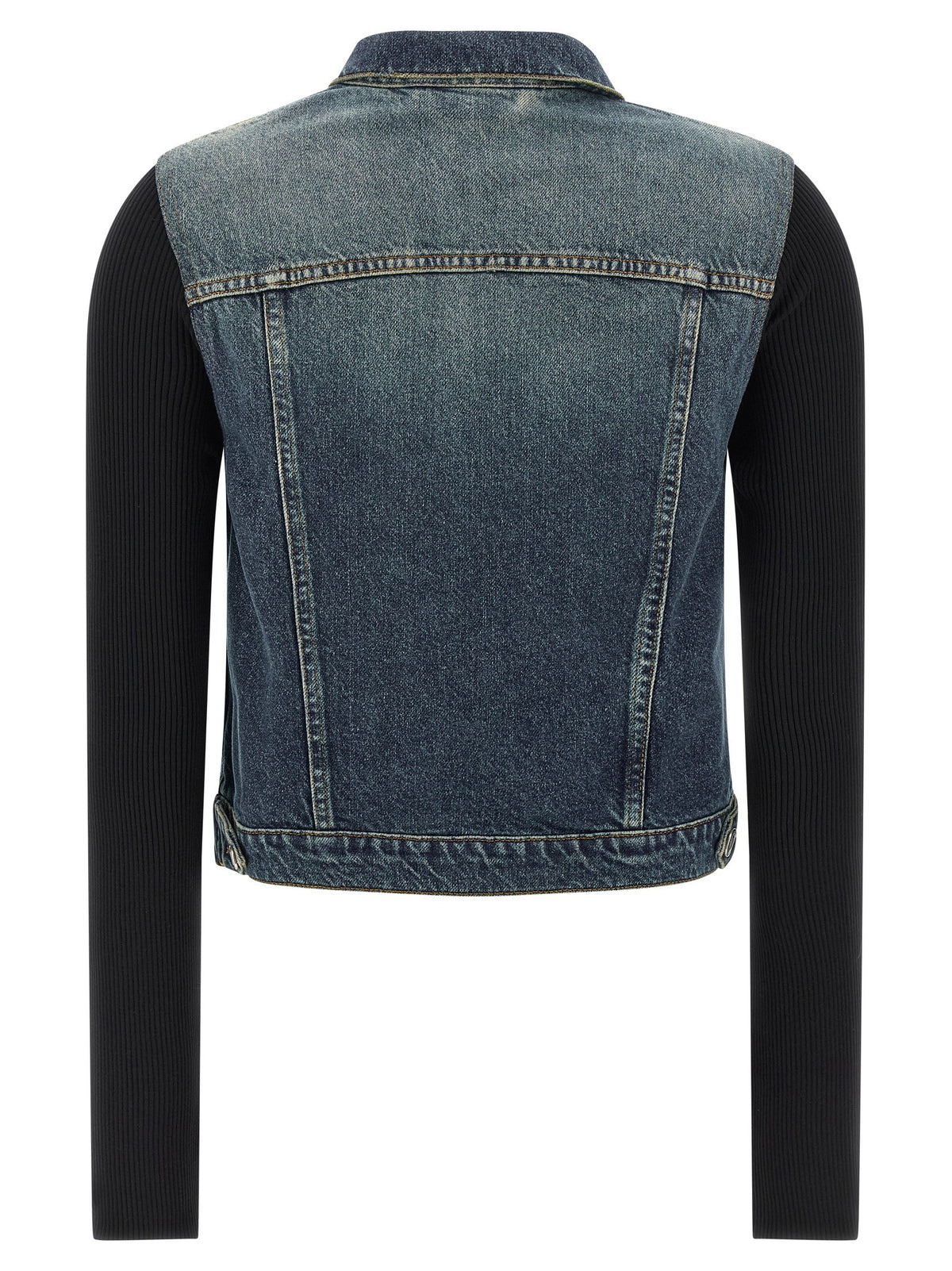 Coperni Hybrid Rib Denim Jacket Blue, view 2