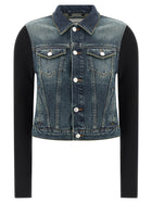 Coperni Hybrid Rib Denim Jacket Blue