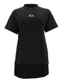 Balenciaga Women's Hybrid Shirt Dress Black