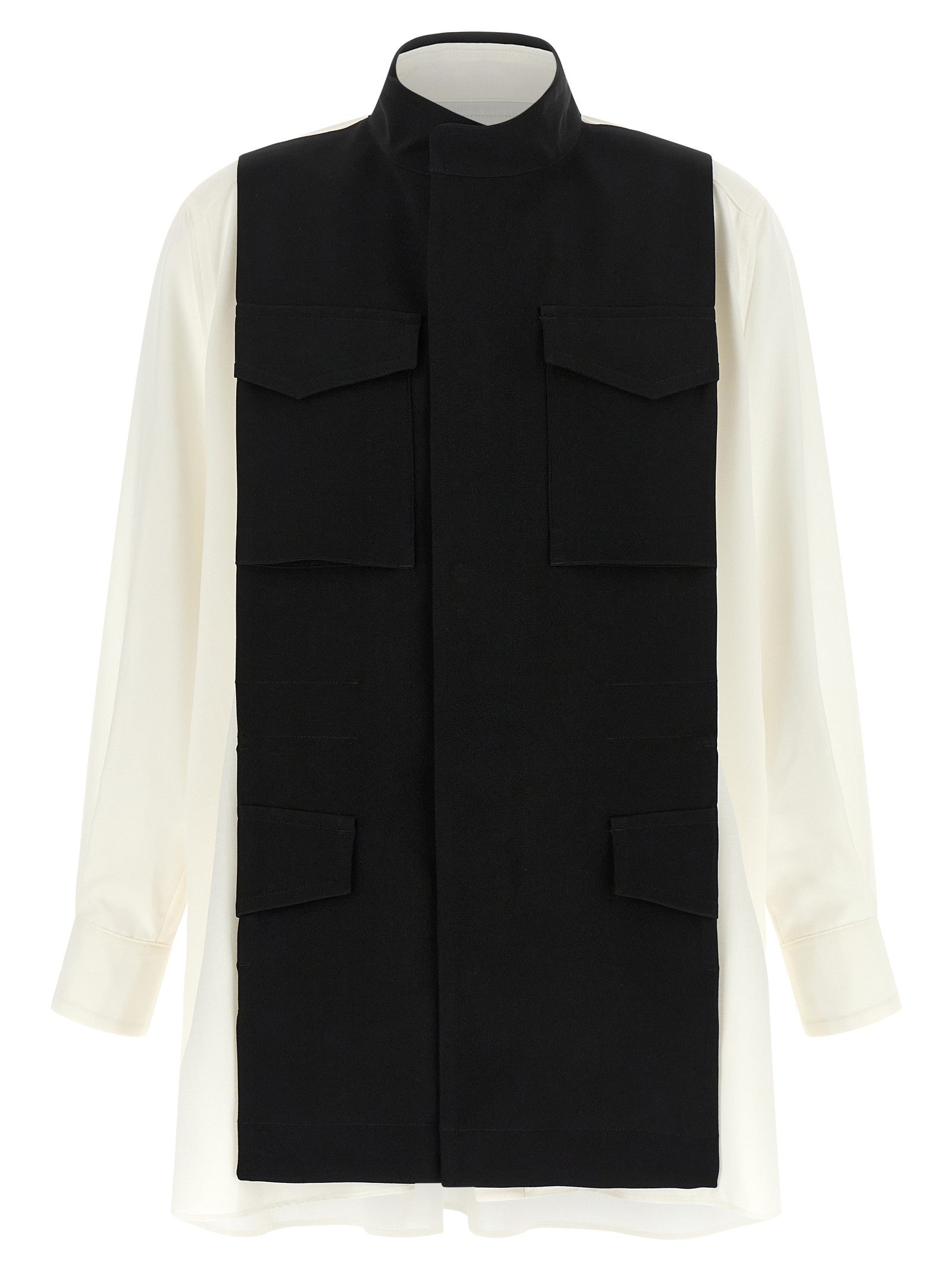 Sacai Hybrid Shirt White