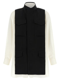 Sacai Hybrid Shirt White
