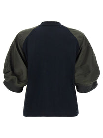 Sacai Hybrid Shirt Blue