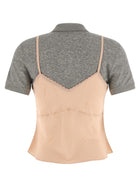 Miu Miu Hybrid Top Gold, view 2