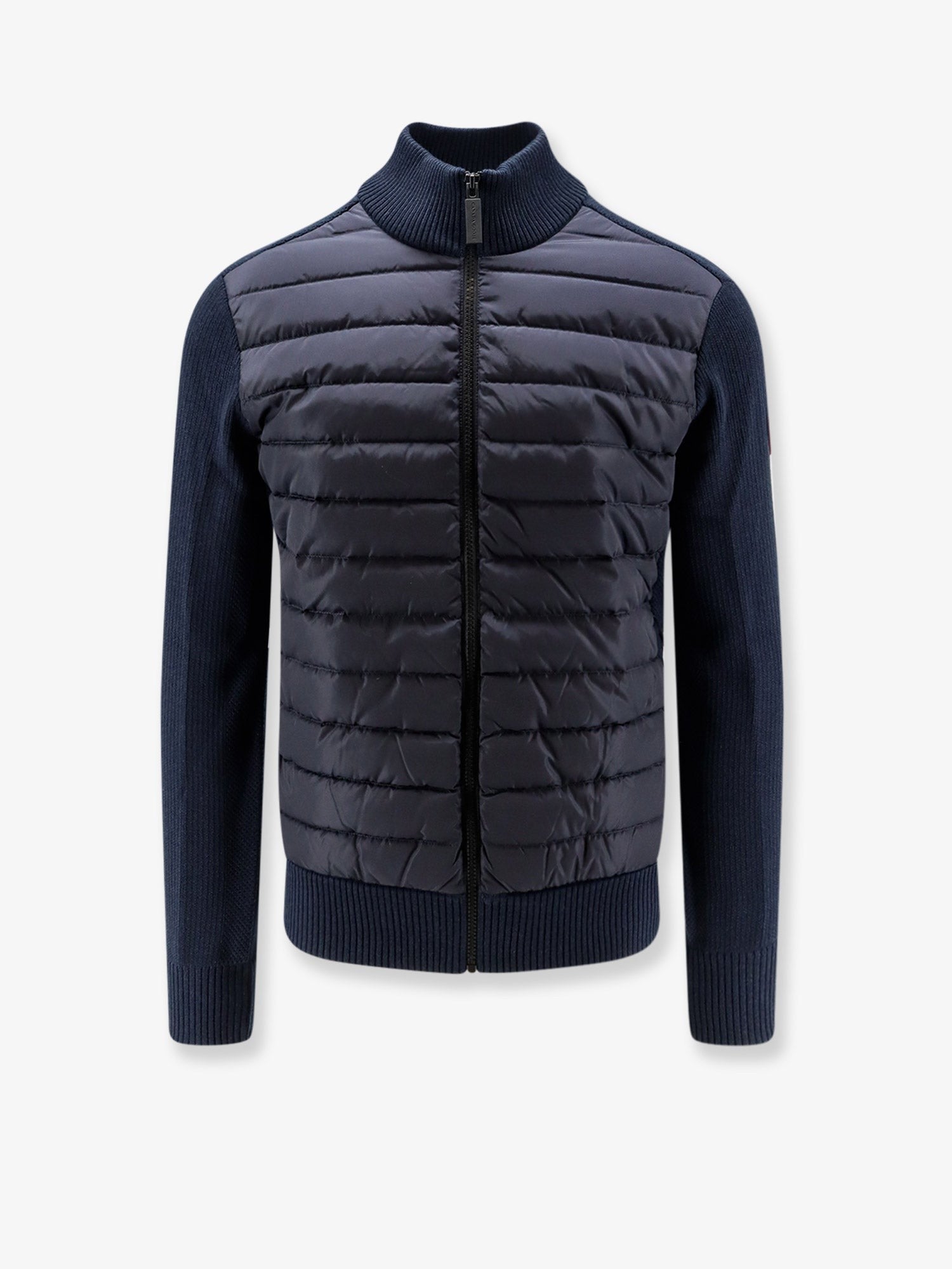 Canada Goose Men's Hybridge Technical Fabric and Nylon Jacket NOCTURNE