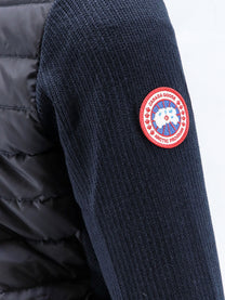Canada Goose Men's Hybridge Technical Fabric and Nylon Jacket NOCTURNE