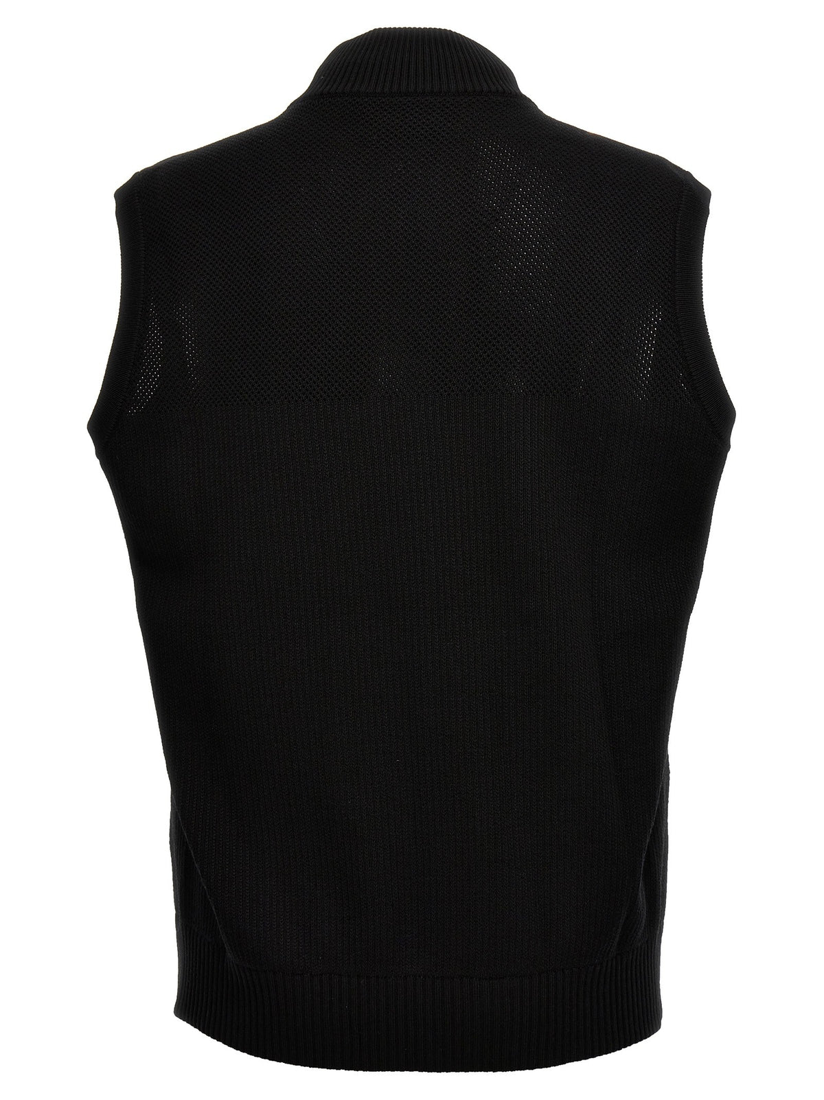 Canada Goose Hybridge® Quilted Kniknit Vest Black, view 2