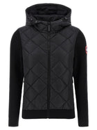 Canada Goose Hybridge® Quilted Knit Jacket Black