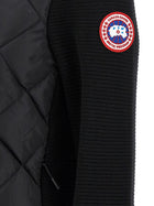 Canada Goose Hybridge® Quilted Knit Jacket Black, view 4