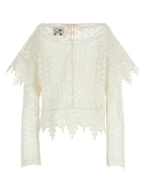 Isabel Marant Hyliana Sweater White
