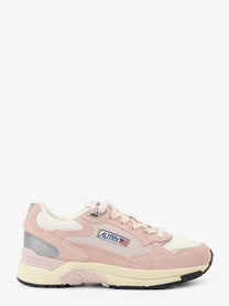 AUTRY Women's Hyperway Low Mesh Suede Sneakers Beige