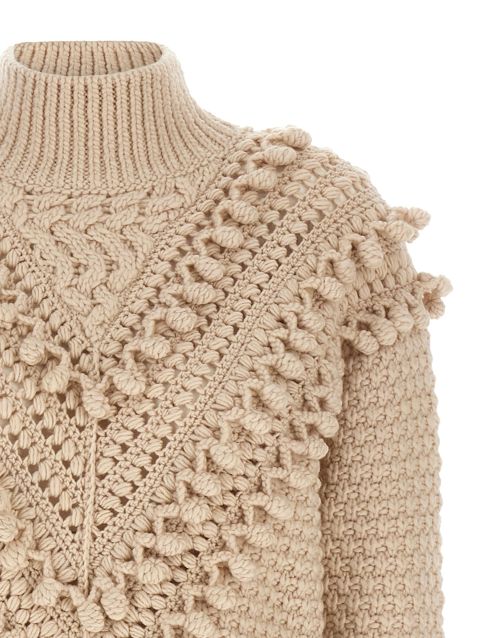Zimmermann Hypnotic Bauble Sweater Beige