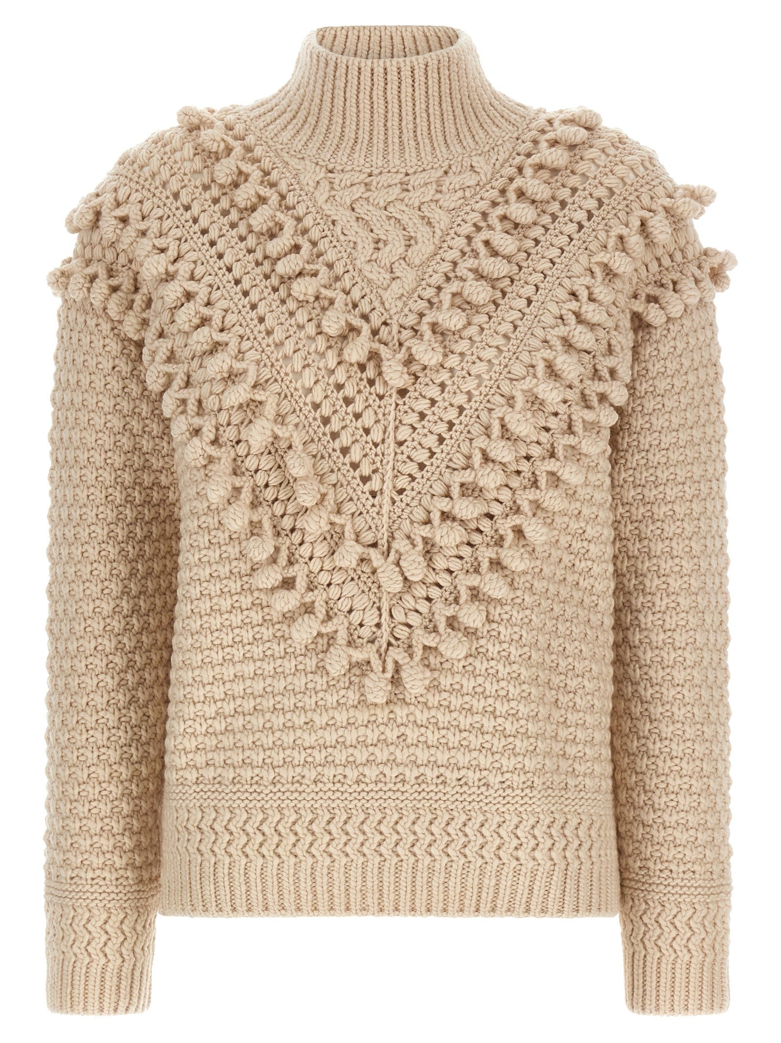 Zimmermann Hypnotic Bauble Sweater Beige