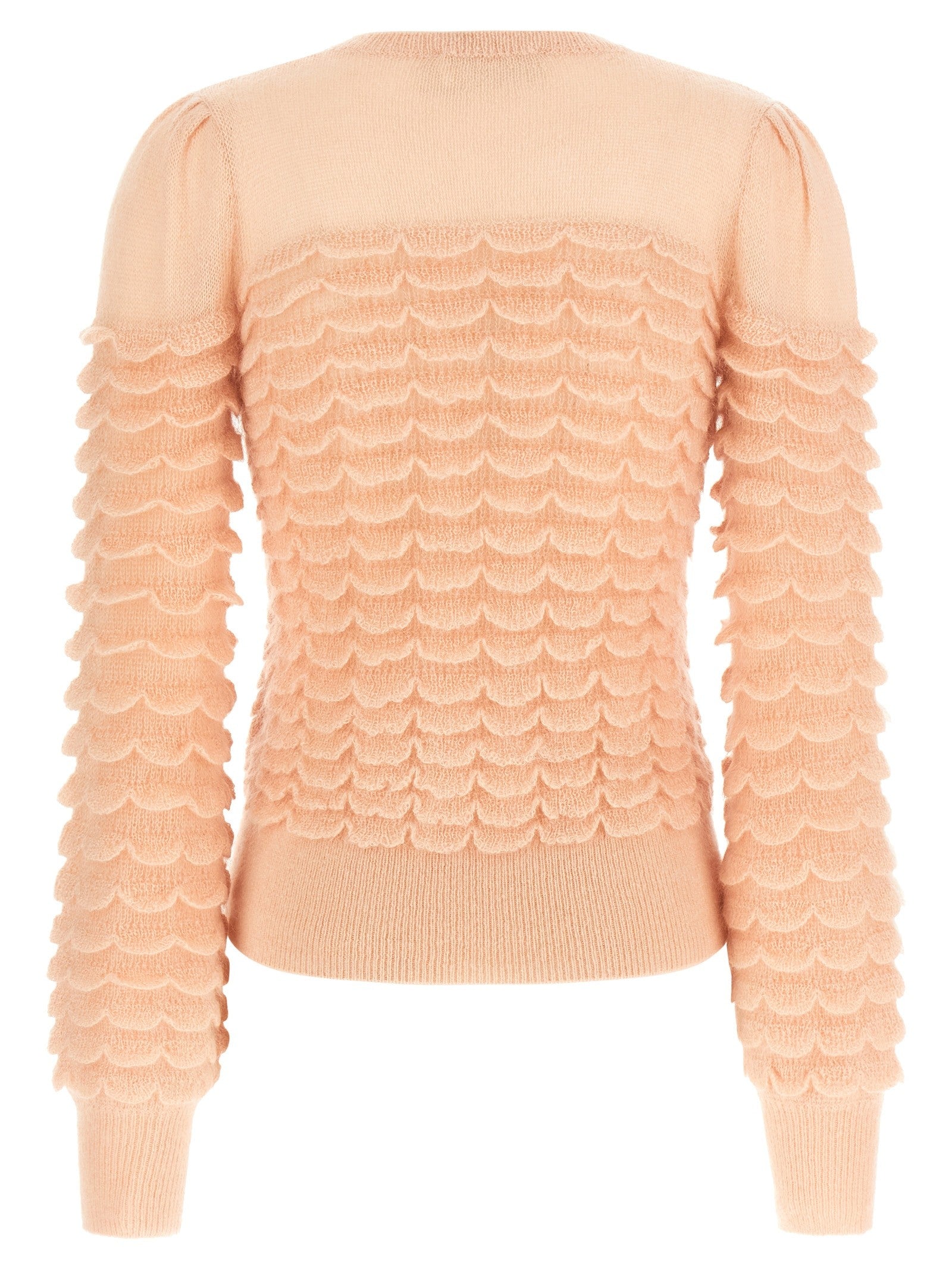 Zimmermann Hypnotic Scallop Sweater Blue