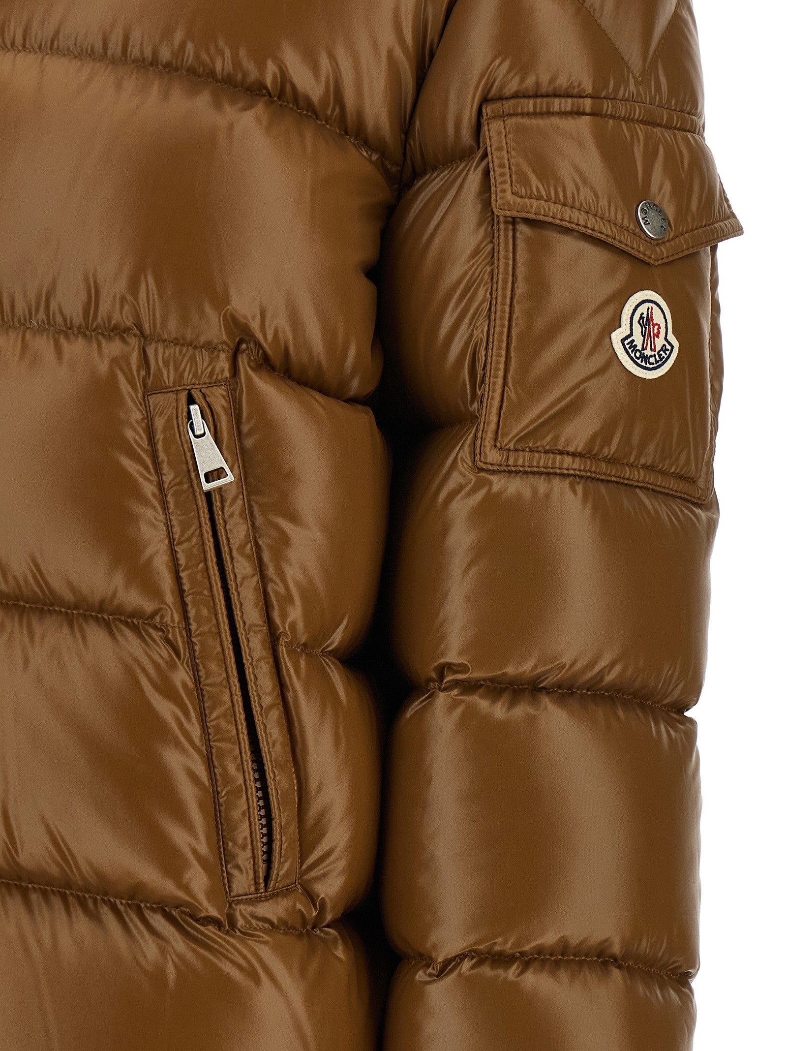 Moncler Hypolais Down Jacket Brown