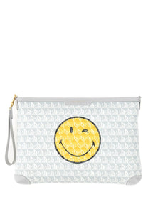 Anya Hindmarch Women's AM Plastic Bag Clutch Multicolor Anya Hindmarch