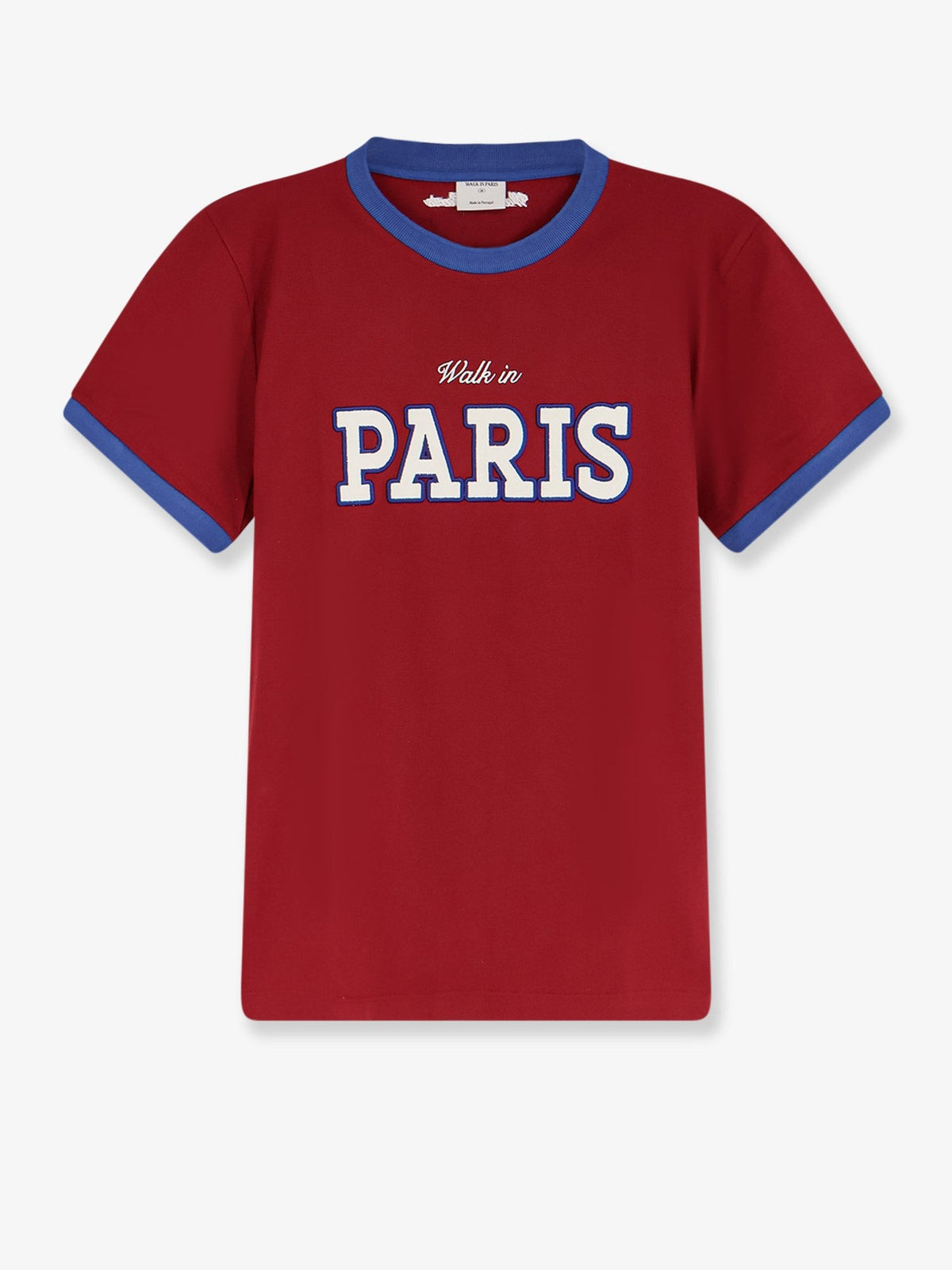 Walk In Paris Men's Love Paris Cotton Shirt Red