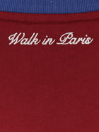 Walk In Paris Men's Love Paris Cotton Shirt Red