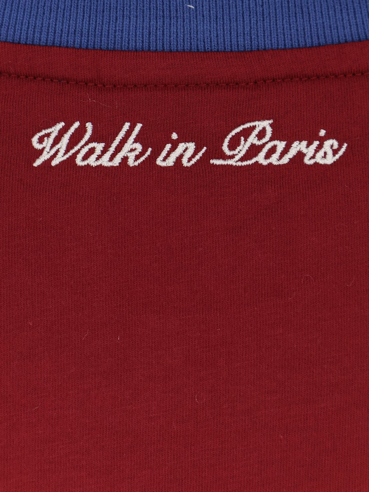 Walk In Paris Men's Love Paris Cotton Shirt Red