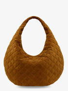Saint Laurent Women's Icare Hobo Suede Handbag Beige, view 2