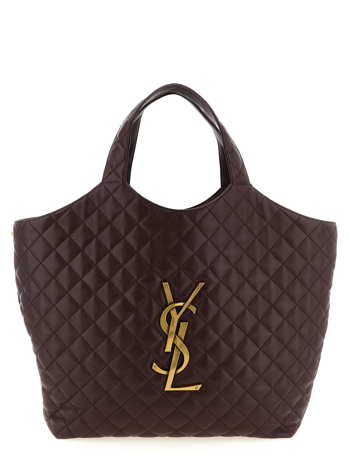 Saint Laurent Icare Maxi Shopping Bag Red