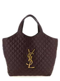Saint Laurent Icare Maxi Shopping Bag Red