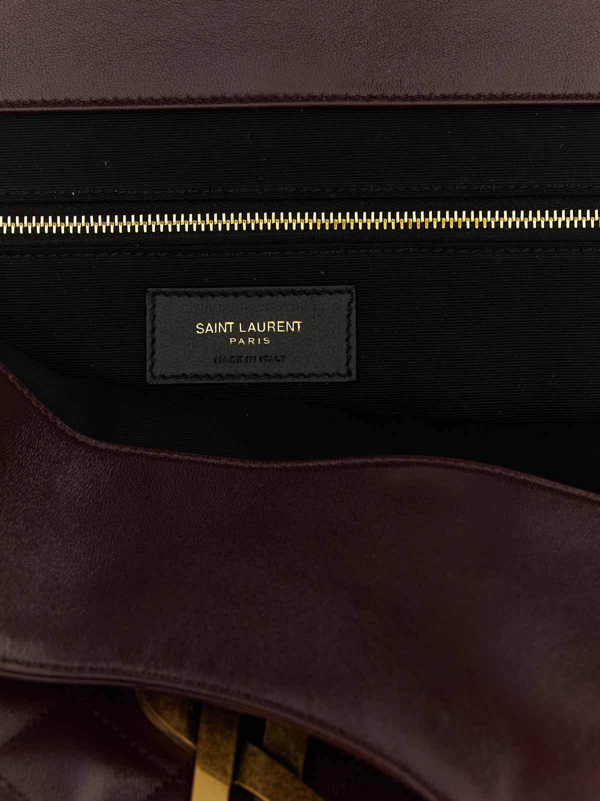 Saint Laurent Icare Maxi Shopping Bag Red