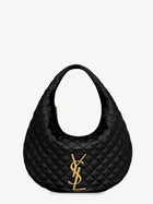 Saint Laurent Women's Icare Quilted Leather Handbag Black