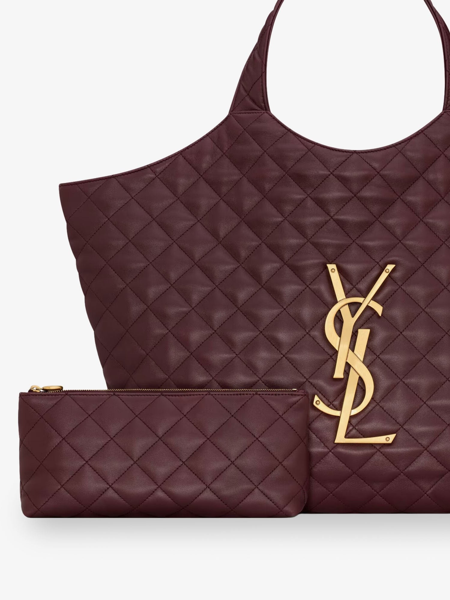 Saint Laurent Women's Icare Maxi Shopping Bag Red