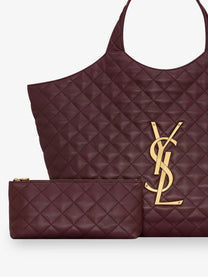 Saint Laurent Women's Icare Maxi Shopping Bag Red