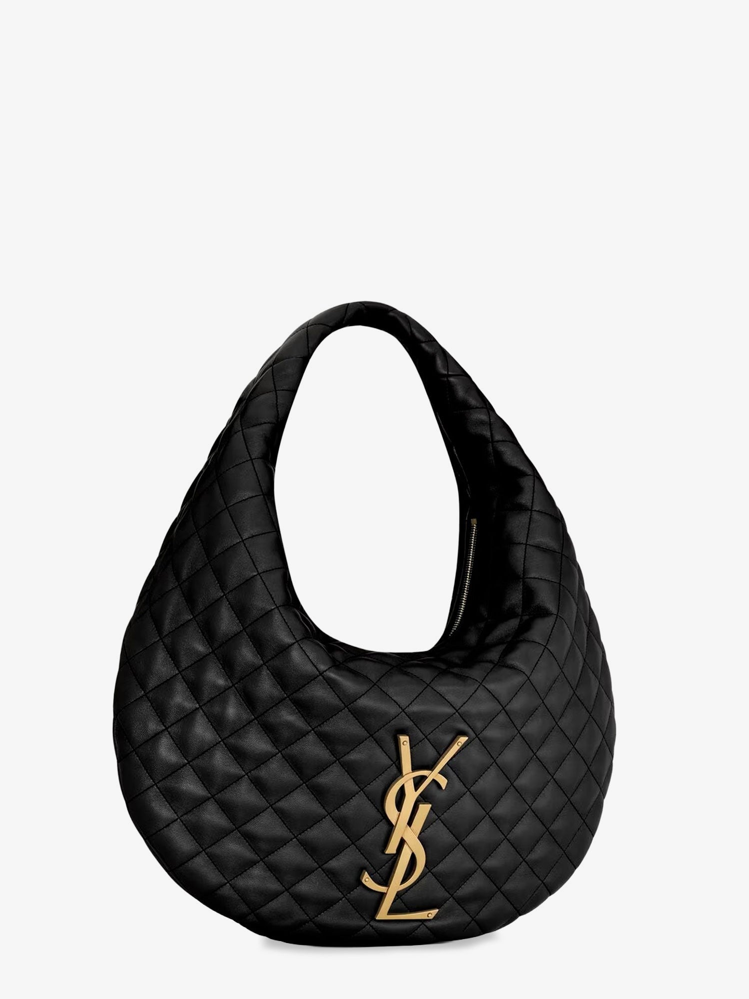 Saint Laurent Women's Icare Quilted Leather Handbag Black