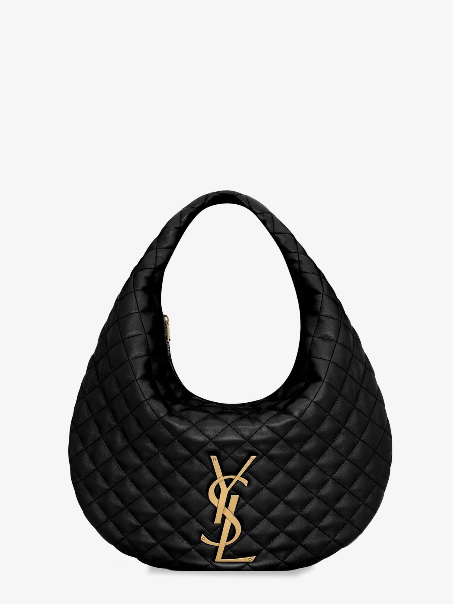 Saint Laurent Women's Icare Quilted Leather Handbag Black