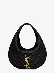 Saint Laurent Women's Icare Quilted Leather Handbag Black