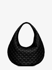 Saint Laurent Women's Icare Quilted Leather Handbag Black