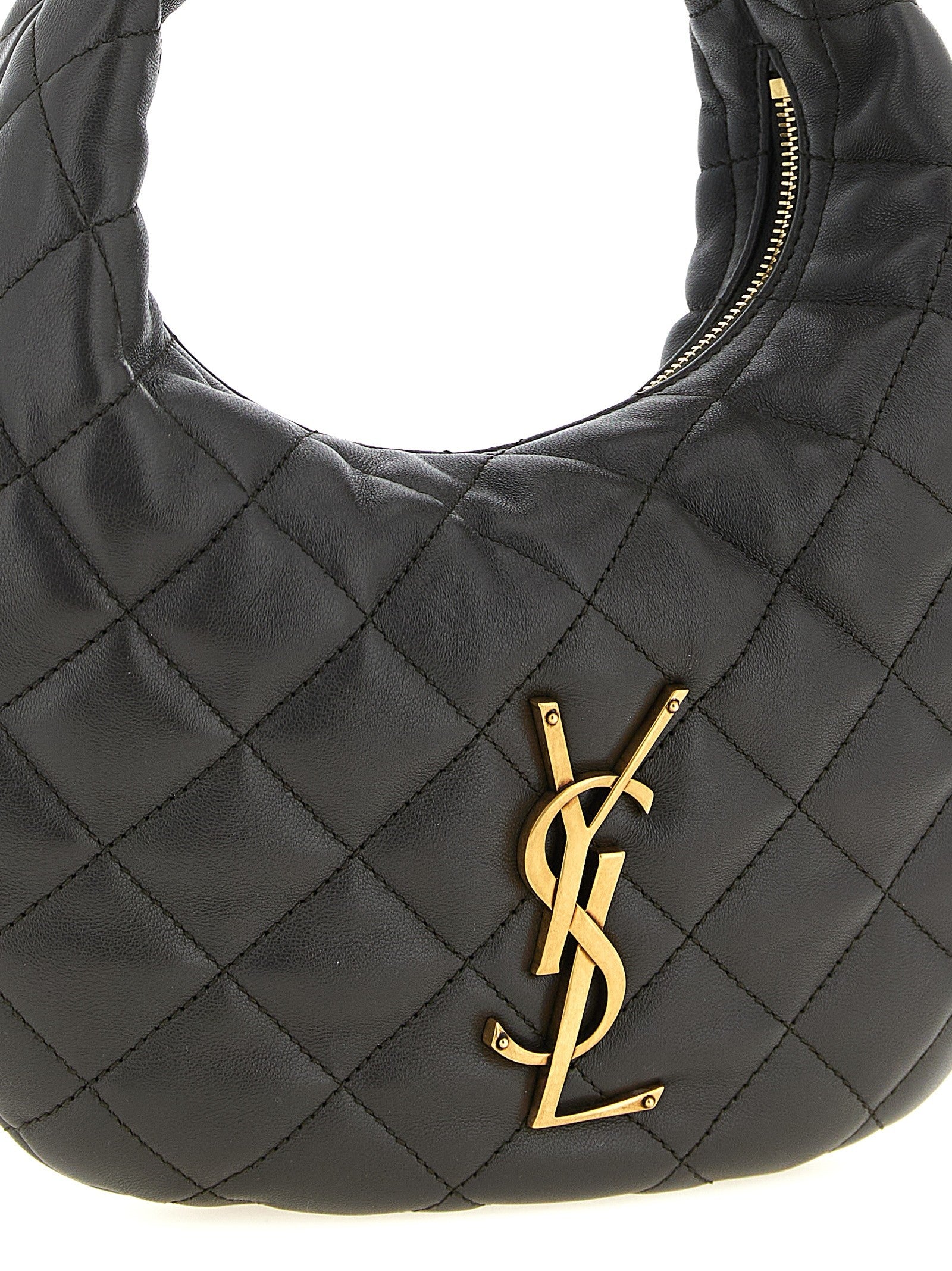 Saint Laurent Icarino Baby Handbag Brown