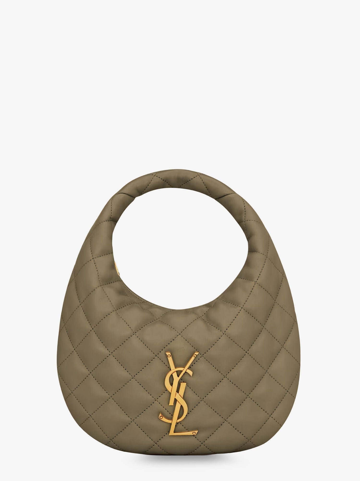 Saint Laurent Women's Icarino Leather Handbag Green