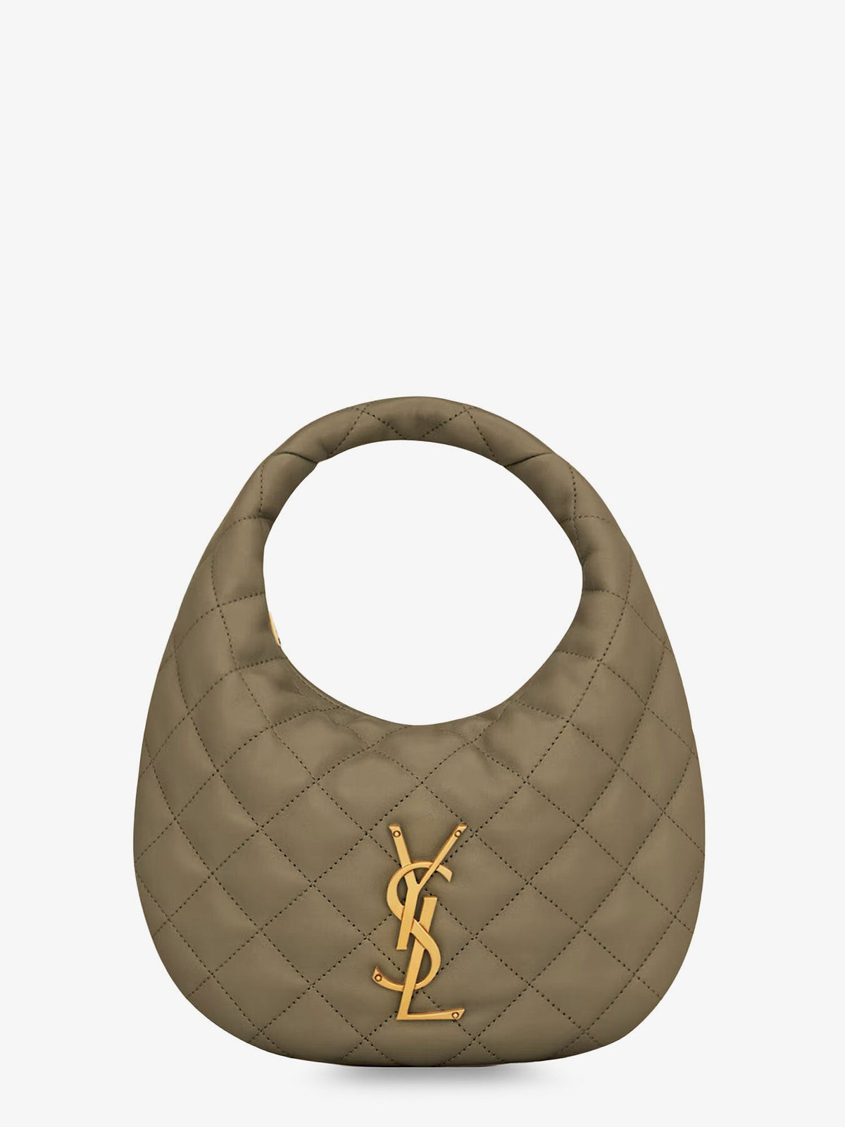 Saint Laurent Women's Icarino Leather Handbag Green
