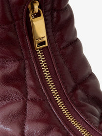 Saint Laurent Women's Icarino Leather Handbag Red