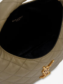 Saint Laurent Women's Icarino Leather Handbag Green