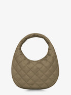 Saint Laurent Women's Icarino Leather Handbag Green, view 2