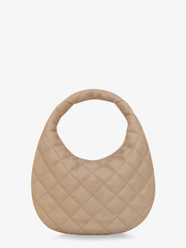 Saint Laurent Women's Icarino Leather Handbag Beige