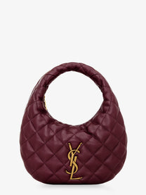 Saint Laurent Women's Icarino Leather Handbag Red