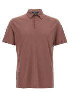 Zanone Ice Cotton Polo Shirt Brown