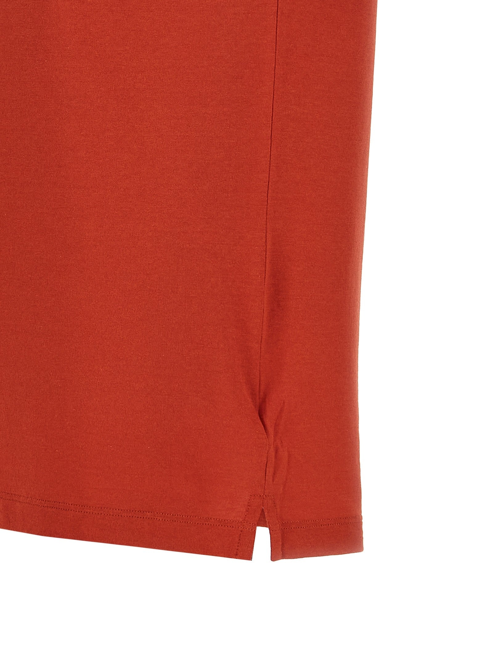Zanone Ice Cotton Polo Shirt Orange