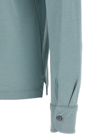 Zanone Ice Cotton Polo Shirt Blue