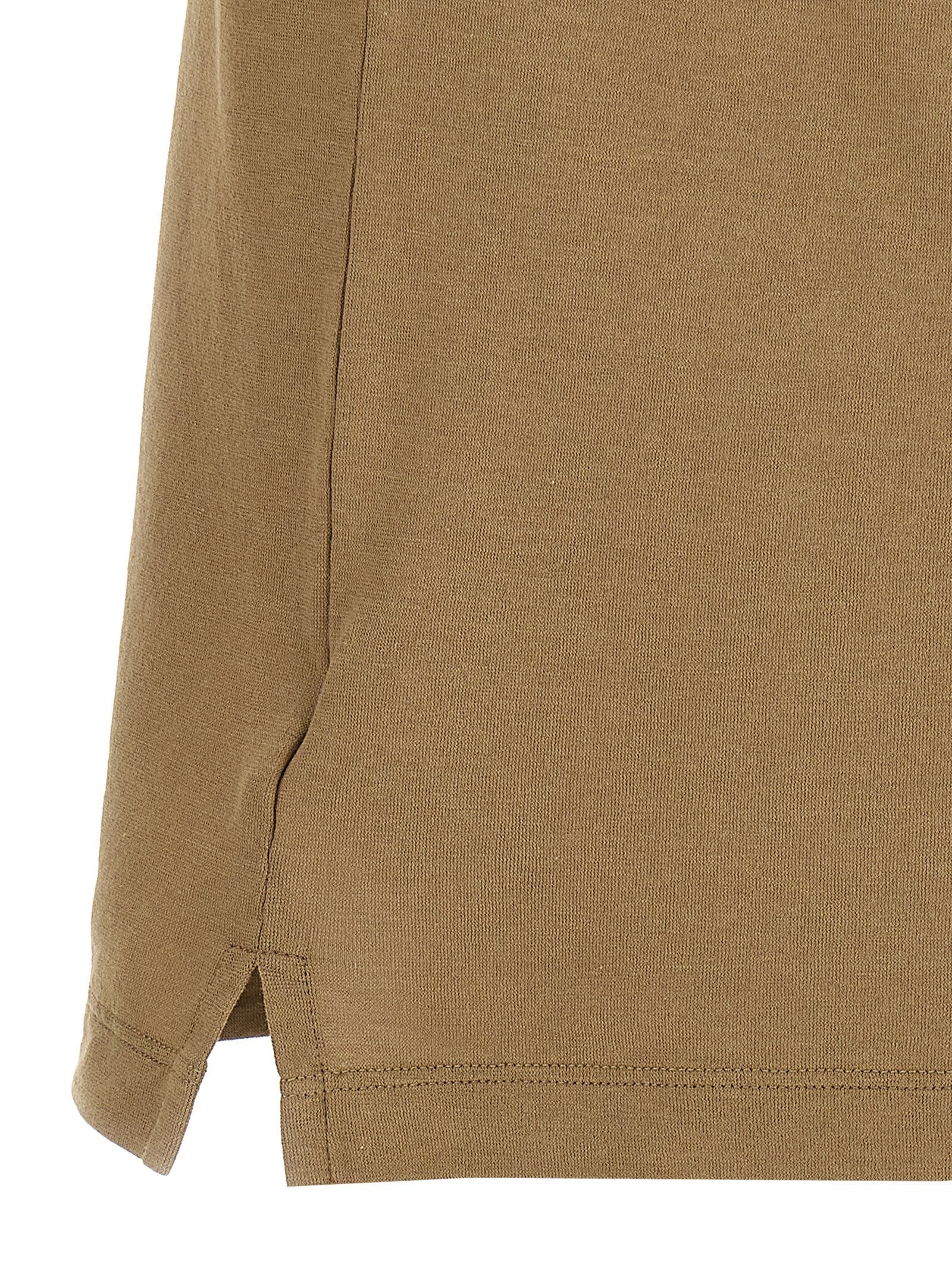 Zanone Ice Cotton Polo Shirt Beige