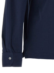 Zanone Ice Cotton Shirt Blue