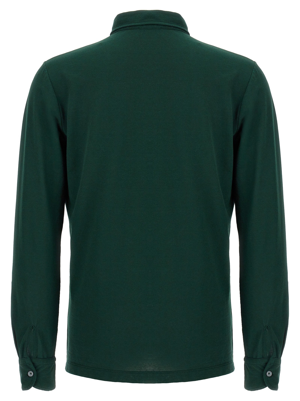 Zanone Ice Cotton Shirt Green, view 2