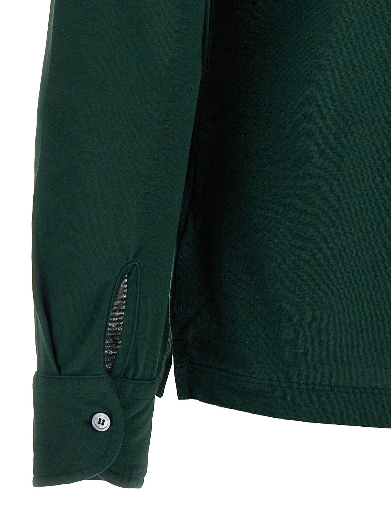 Zanone Ice Cotton Shirt Green