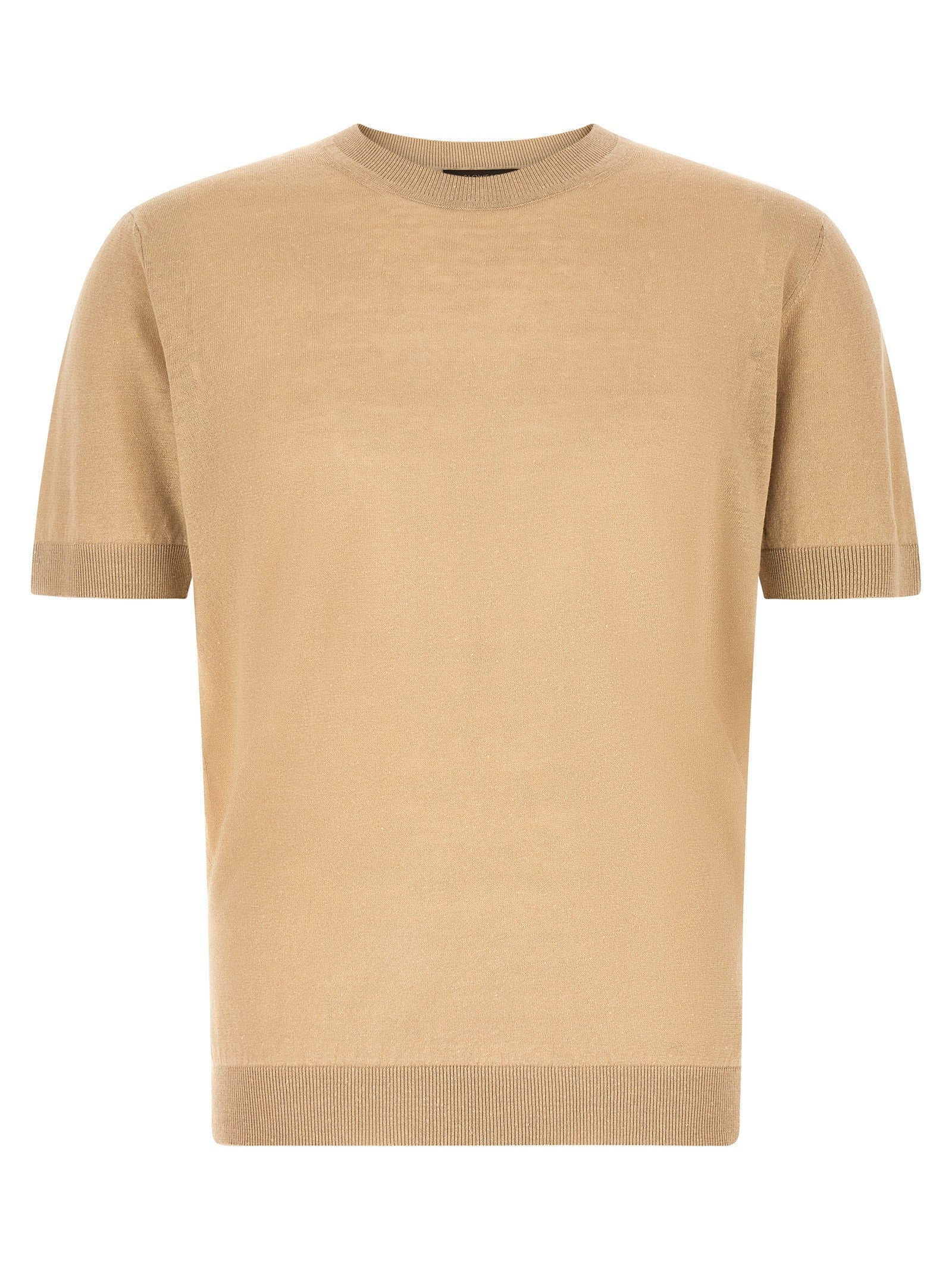 Zanone Ice Lino Sweater Beige