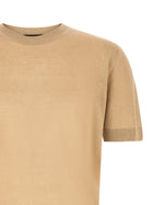 Zanone Ice Lino Sweater Beige, view 3